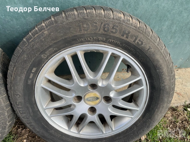 Алуминиеви джанти от Форд Фокус 15”, снимка 3 - Гуми и джанти - 53586261