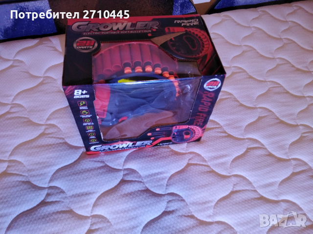 Стрелящ барабан с 28 стрели, снимка 17 - Играчки за стая - 36548464