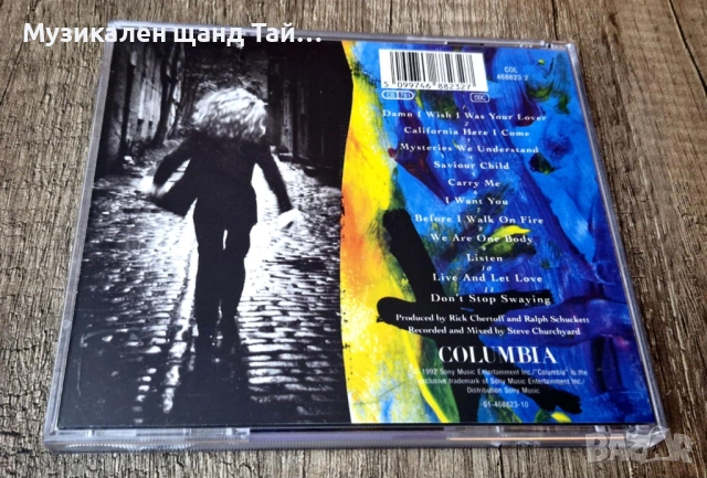 Компакт Дискове - Поп - Рок: Sophie B. Hawkins – Tongues And Tails, снимка 2 - CD дискове - 53397043