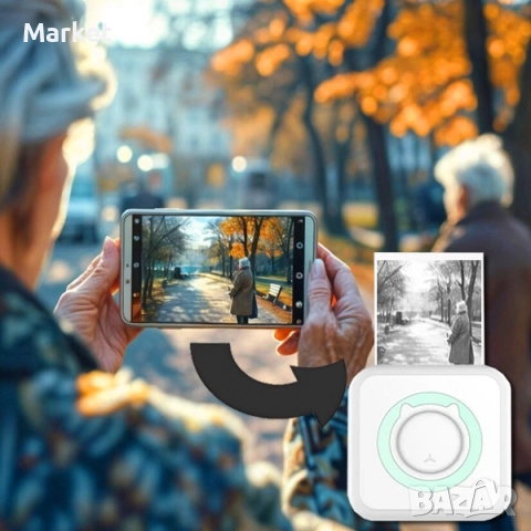 Принтер за Смартфони MINI PRINT, снимка 11 - Принтери, копири, скенери - 52772792