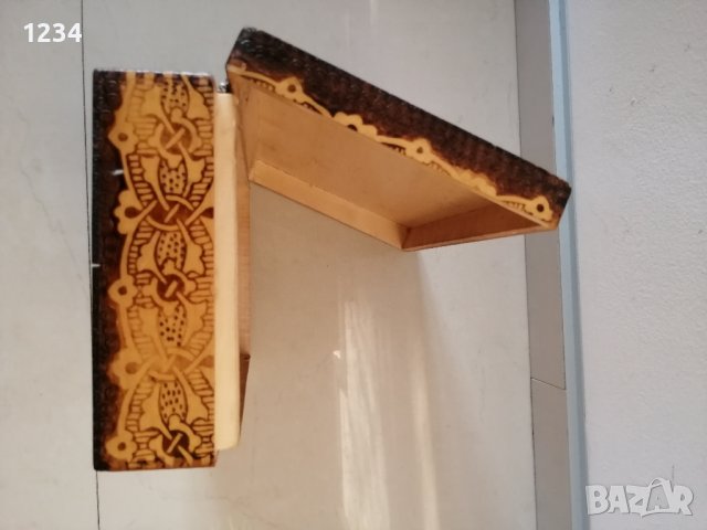 Дървена кутия 26 х 16 h 7 см. , снимка 3 - Други стоки за дома - 43609487