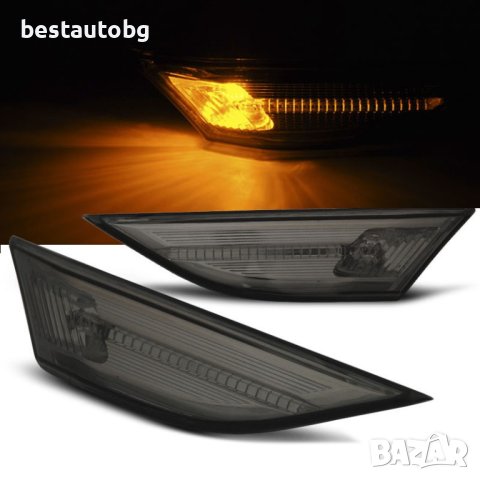 Тунинг диодни мигачи за Porsche 911 Carrera (2011-2015) Опушени, снимка 1