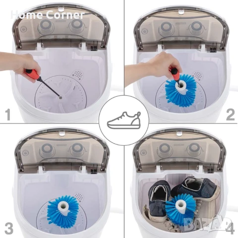 Мини пералня Termomax MWM3300W - нова, снимка 3 - Перални - 51192411