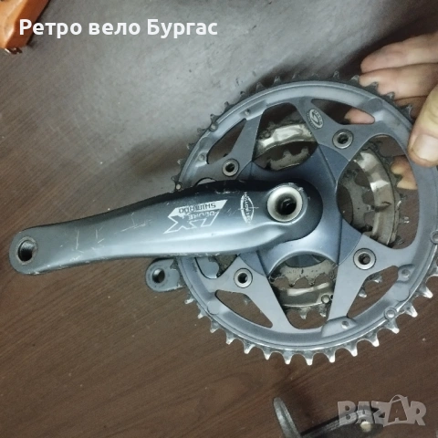 Курбел със средно движение за велосипед Колело Shimano deore lx fc m 572