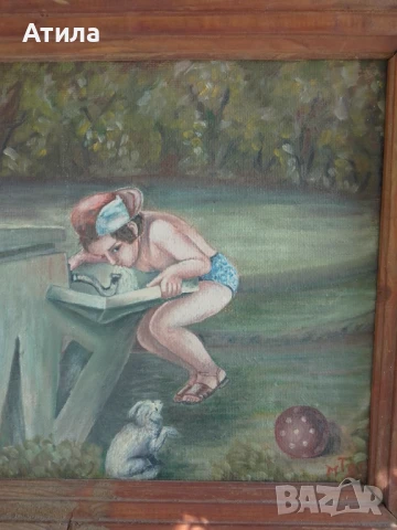 картина 57/42 см, снимка 4 - Картини - 50838703