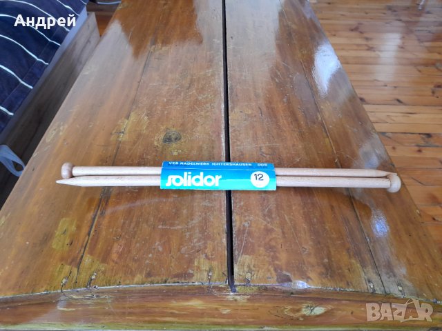 Стари игли за плетене Solidor
