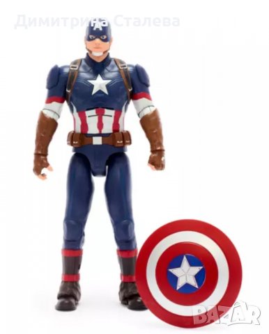  Captain America говореща фигура, снимка 2 - Фигурки - 38303714