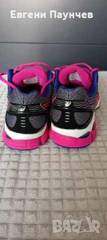 Дамски маратонки Asics gel размер 39.5 в сиво и розово , снимка 3 - Маратонки - 53470456