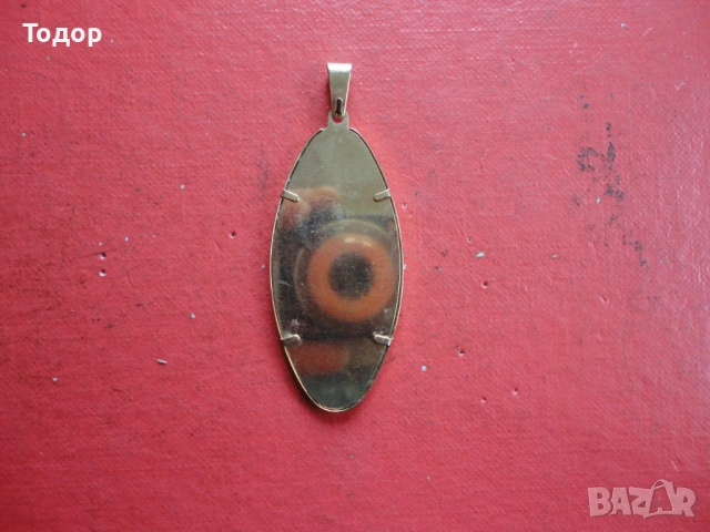 Позлатено колие медальон 3, снимка 4 - Колиета, медальони, синджири - 53061888