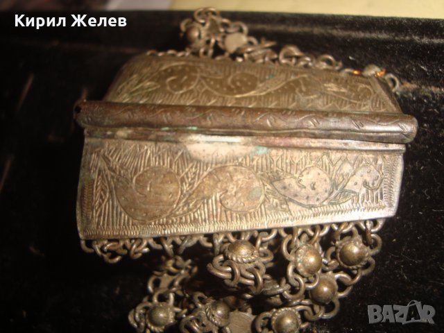 18 ВЕК СРЕБЪРНА САЧАНЕНА КУЮМДЖИЙСКА МАЙСТОРСКА ИЗРАБОТКА ЖИВАЧНА ПОЗЛАТА ОРНАМЕНТИКА с ЩИФТ 5076, снимка 4 - Антикварни и старинни предмети - 33215561