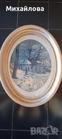 Гоблен "Заснежената капела" от Вилер 