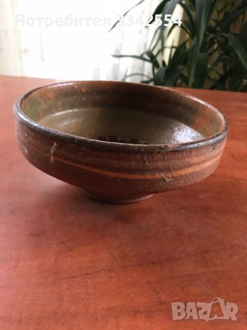 КУПА ПАНИЦА СТАРА КЕРАМИКА ДЪЛБОКА, снимка 2 - Антикварни и старинни предмети - 39729220
