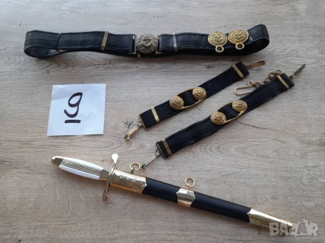 Кортик на Военноморския флот 9 обр.1951г., снимка 11 - Колекции - 50716064