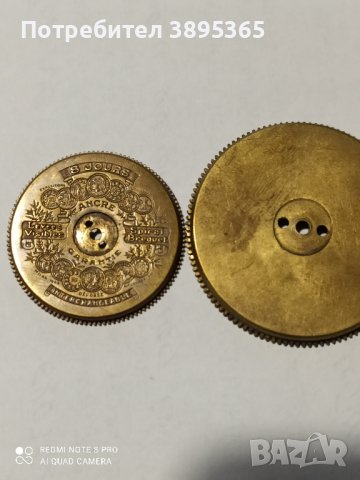 резервни части за джобни часовници Хебдомаз , снимка 4 - Мъжки - 43745821