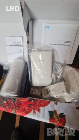 Рутер 5G ZTE MC889 ВЪНШЕН МОНТАЖ СИМ ОТКЛЮЧЕН Работи с всички оператори