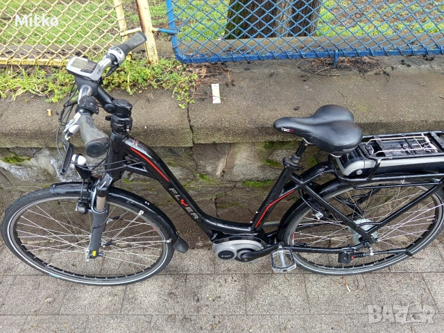 28 цола електрически алуминиев велосипед с 7 скорости усилени капли амортисьори предни като нов , снимка 4 - Велосипеди - 53373018