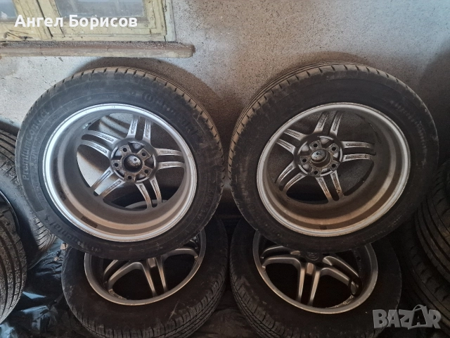 Джанти с летни гуми 17" 5х112, снимка 2 - Гуми и джанти - 52978602