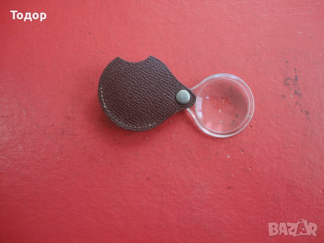 Немска джобна лупа за монети 3, снимка 4 - Нумизматика и бонистика - 43950429
