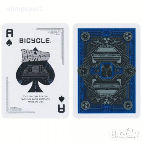 карти за игра BICYCLE BACK TO THE FUTURE Bicycle и Universal Pictures си сътрудничат, за да представ, снимка 8 - Карти за игра - 37755366
