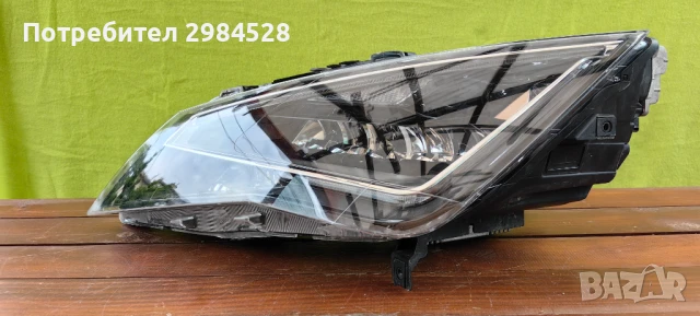Ляв фар за Seat Leon Full LED / Сеат Леон Фул Лед, снимка 2 - Части - 50960282