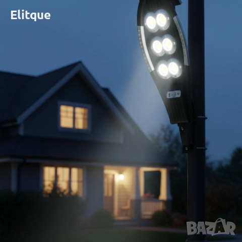 Интелигентна соларна улична лампа – 180W енергийна ефективност и яркост, снимка 2 - Други - 52744891