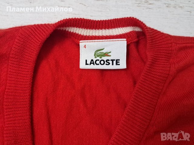 Lacoste-Ориг. пуловер , снимка 2 - Пуловери - 43491725