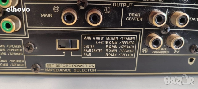 Ресивър Yamaha RX-V630RDS, снимка 10 - Ресийвъри, усилватели, смесителни пултове - 52465320