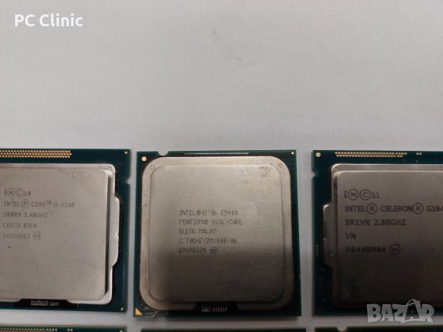 Процесори intel core i3 4130, celeron g550, i3 3240, pentium e5400, g1840, e3400, 4150, g3220 socket, снимка 4 - Процесори - 42975777