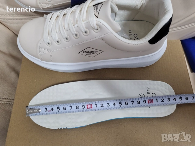 Нови кецки беж - 38 номер, снимка 4 - Кецове - 52827066