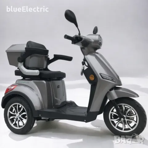 Електрическа Триколка blueElectric BM1-LUX 2000W | 60V | 24Ah | GRAY