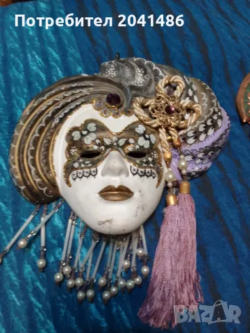 Мед и венецианска маска, снимка 2 - Антикварни и старинни предмети - 48838554