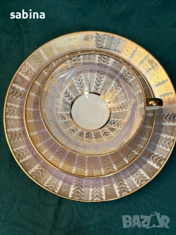 Троен сет на Rudolf Wächter, Bavaria, снимка 2 - Сервизи - 52979603