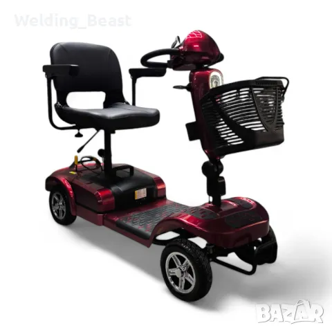 Четириколка за инвалиди на електричество  BL3 500W, снимка 2 - Инвалидни колички - 47277456