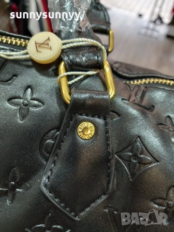 Louis Vuitton черна чанта 2, снимка 9 - Чанти - 34900206