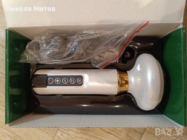 Електрически вендузен масажор Вакуумна вендуза GuaSha Антицелулитен, снимка 2 - Масажори - 52976474