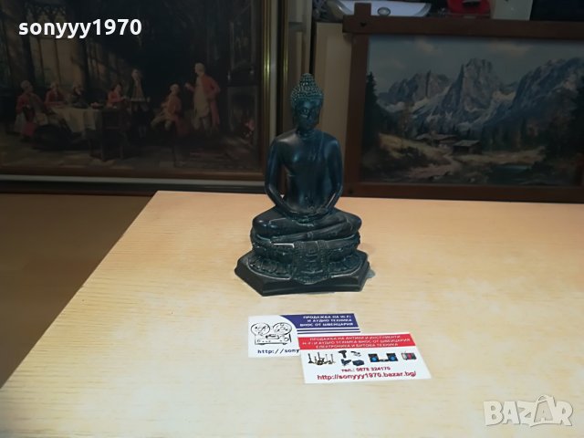 буда-20х14х9см-внос швеицария, снимка 2 - Колекции - 28338983