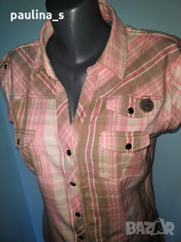 Два различни броя / Карирана маркова риза "ONLY" и "Spirituel" , снимка 4 - Ризи - 28526801