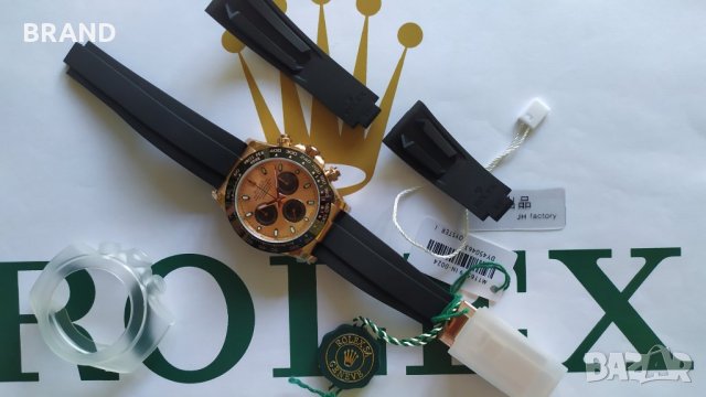 Rolex Cosmograph Daytona Gold Ceramic 40mm Automatic 116518LN клас 6А+, снимка 7 - Мъжки - 33308834