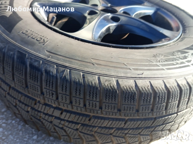 Продавам 4 бр. алуминиеви джанти със зимни гуми , снимка 10 - Гуми и джанти - 53241639