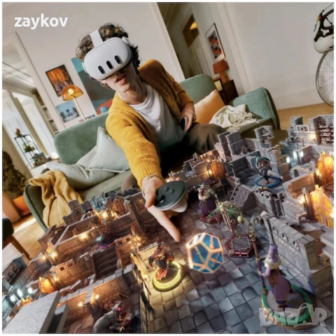 VR очила META Quest 3, 512GB, бели, снимка 5 - Друга електроника - 50823254