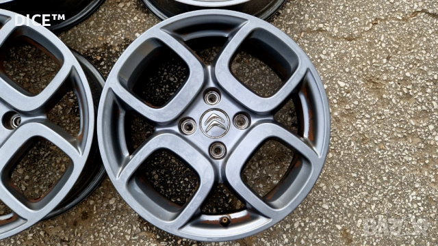 Ситроен 16 4х108 лети джанти Citroen C3 C4 DS3 DS4. 4x108, снимка 5 - Гуми и джанти - 53572107