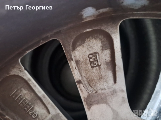 ОРИГИНАЛНИ АЛУМИНИЕВИ ДЖАНТИ-ОПЕЛ -4Х100Х56.6-16 ЦОЛА, снимка 7 - Гуми и джанти - 52909495