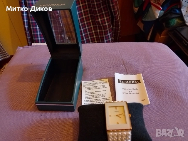 Seksy Sekonda 4855 British design Japan movt дамски швейцарски часовник кварц нов, снимка 8 - Дамски - 53565880