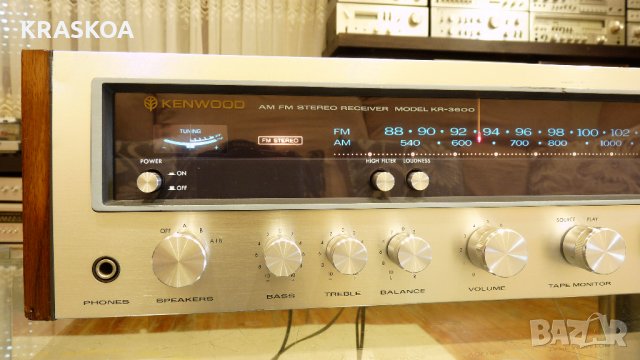 KENWOOD KR-3600, снимка 2 - Ресийвъри, усилватели, смесителни пултове - 26985779