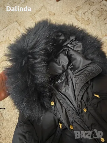Зимно дамско яке с естествен пух, снимка 5 - Якета - 48145202