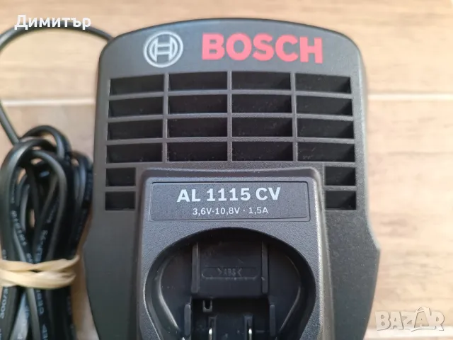 Bosch AL 1115 CV зарядно 10.8-12V, снимка 3 - Винтоверти - 46117535