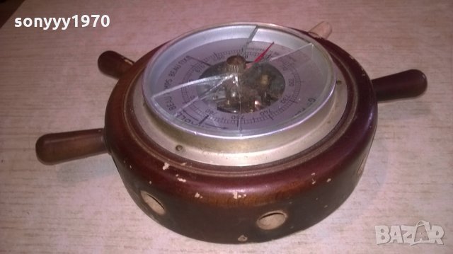 ретро рул-барометър с забележки-внос холандия, снимка 5 - Колекции - 27742147