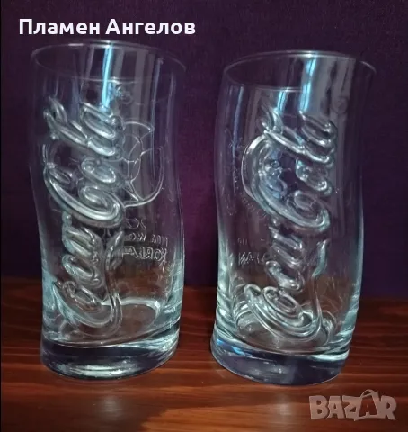Стъклени чаши Coca Cola - Кока Кола 2броя.