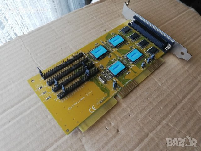 SUNIX 4061A VER 3.0 H9MSUNSER 16-bit ISA Adapter Controller Card, снимка 4 - Други - 33588686