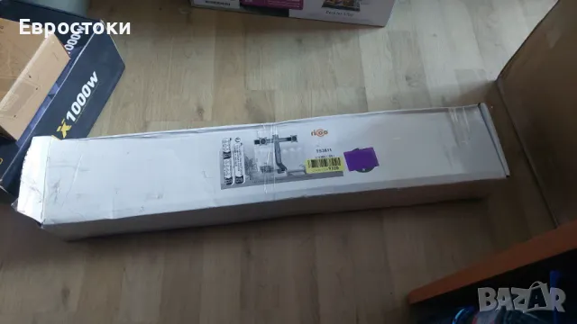 RICOO TS3811 Регулируема накланяща се стойка за маса с 2 екрана 17-27 инча (43-69 см) за компютър , снимка 9 - Други - 47906740